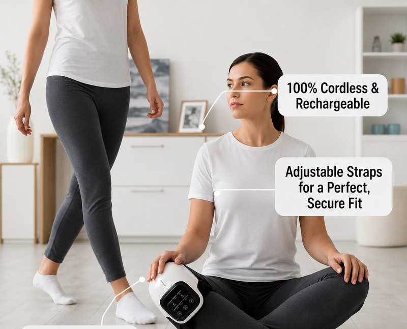 Cordless and Rechargeable Wireless Use